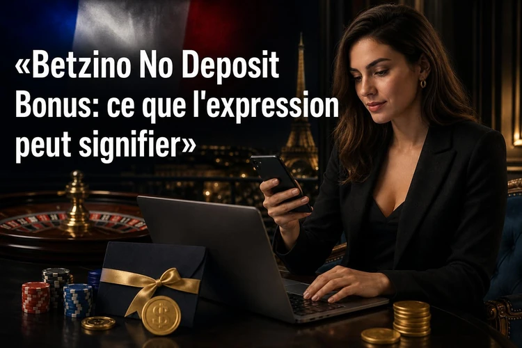 Betzino No Deposit Bonus: ce que l'expression peut signifier