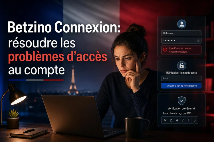 Betzino Connexion: résoudre les problèmes d'accès au compte