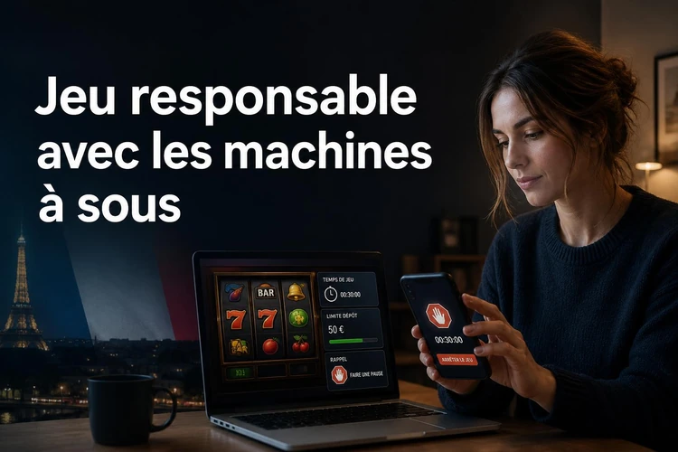 Jeu responsable avec les machines à sous
